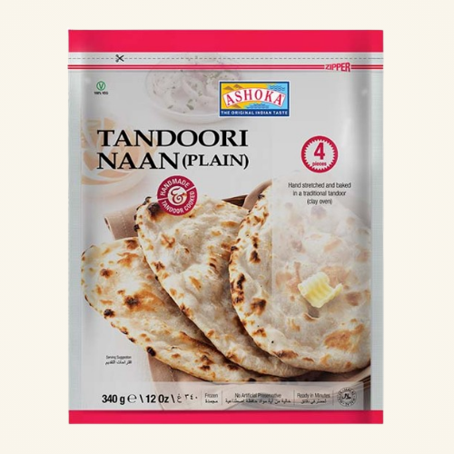 Ashoka Tandoori Naan 5 Pcs 426g