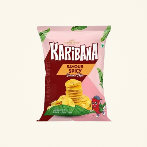 Karibana Banana Chips - Savour Spicy 150g