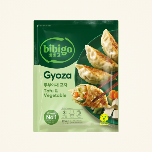 Bibigo Gyoza Tofu & Vegetables 30 Pcs 600g