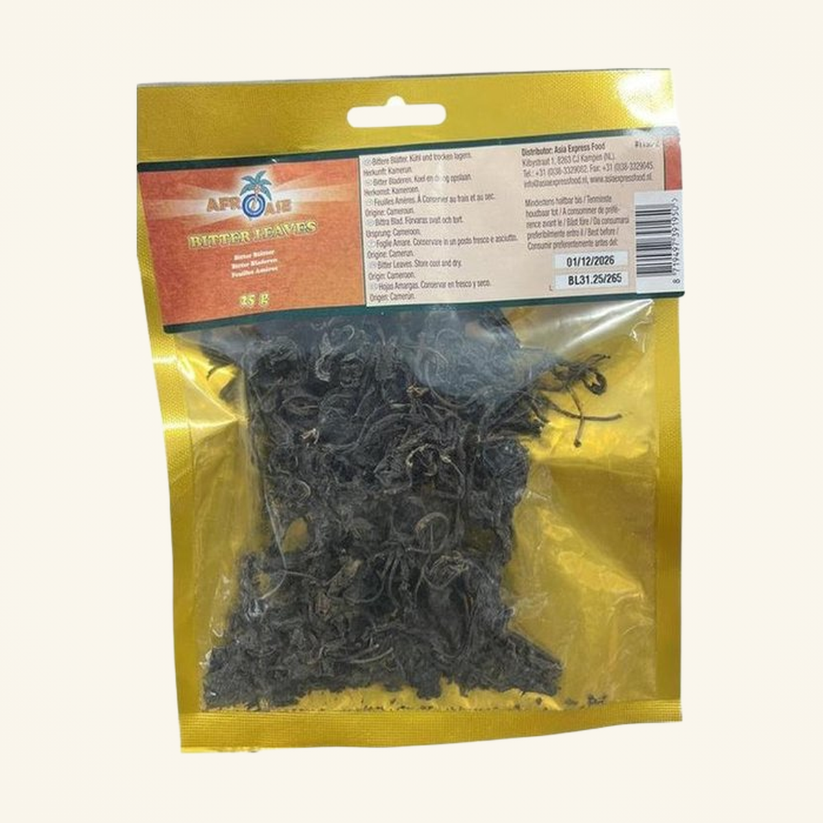 Afroase Bitter Leaves 25g