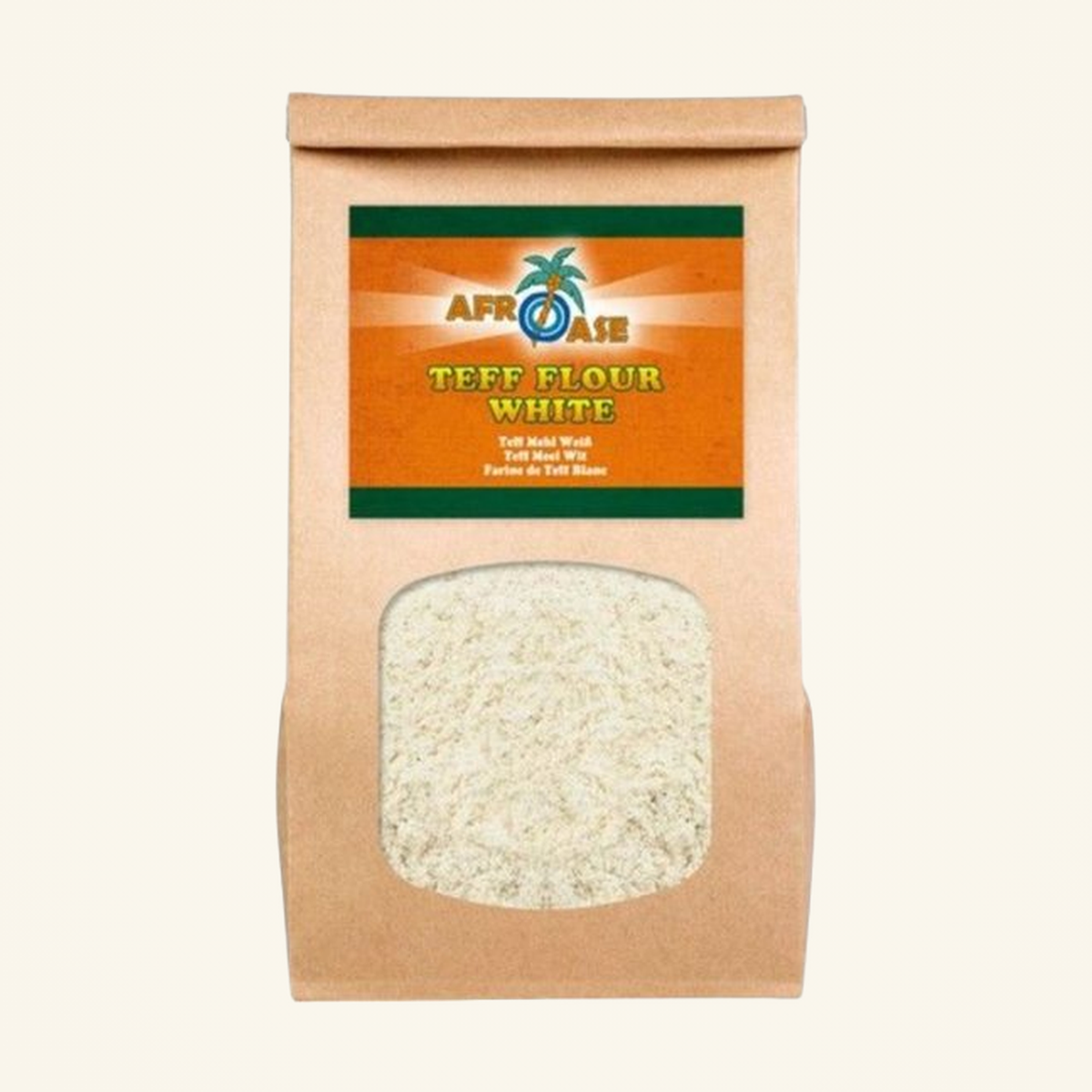 Afroase Teff Flour White 1kg