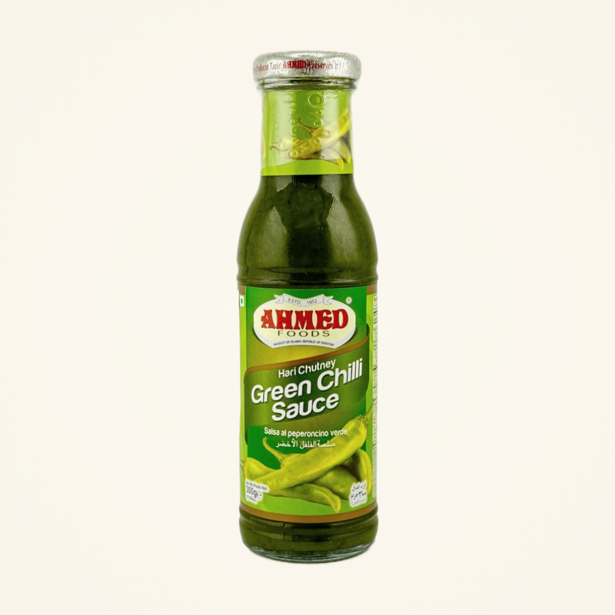Ahmed Sauce Green Chilli 300g