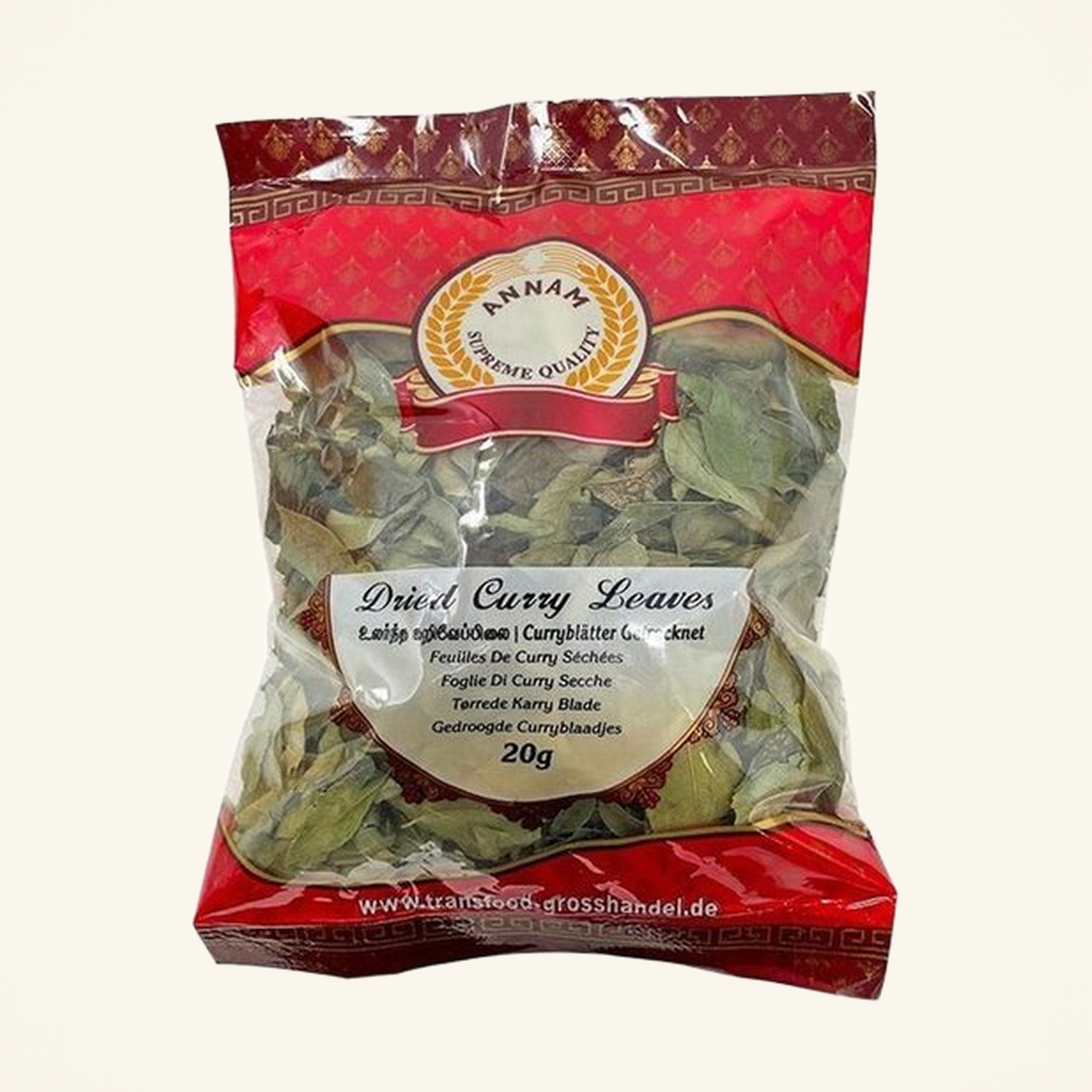 Annam Curry Leaves (Trockene Curryblätter) 20g