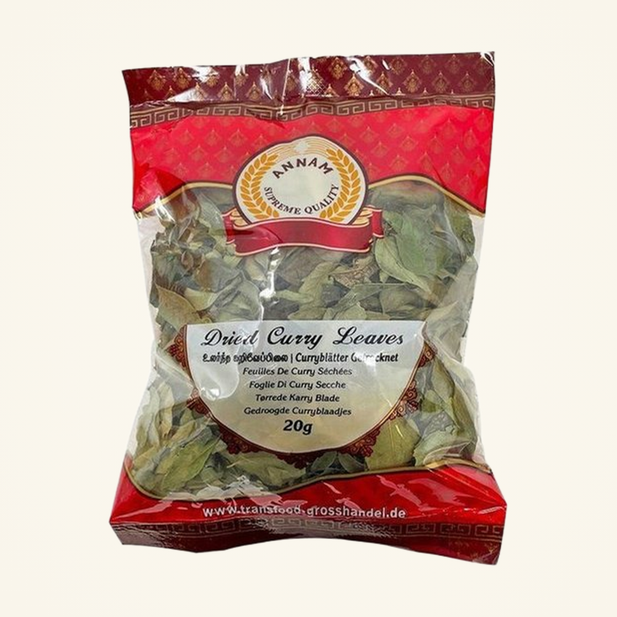 Annam Curry Leaves (Trockene Curryblätter) 20g