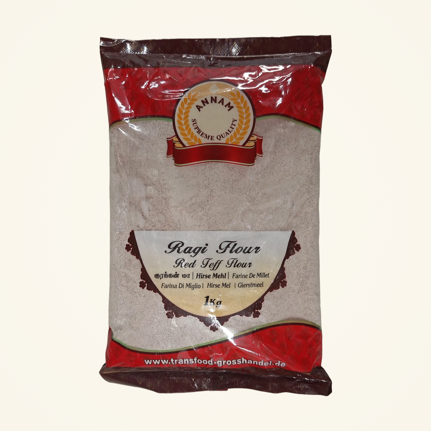Annam Kurakkan Flour (Ragi/Finger Millet) 1kg