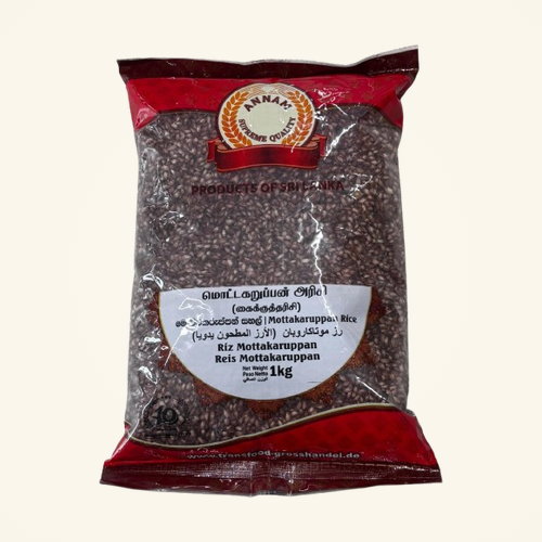 Annam Red Parboiled (Motaikarupan) Rice 1kg