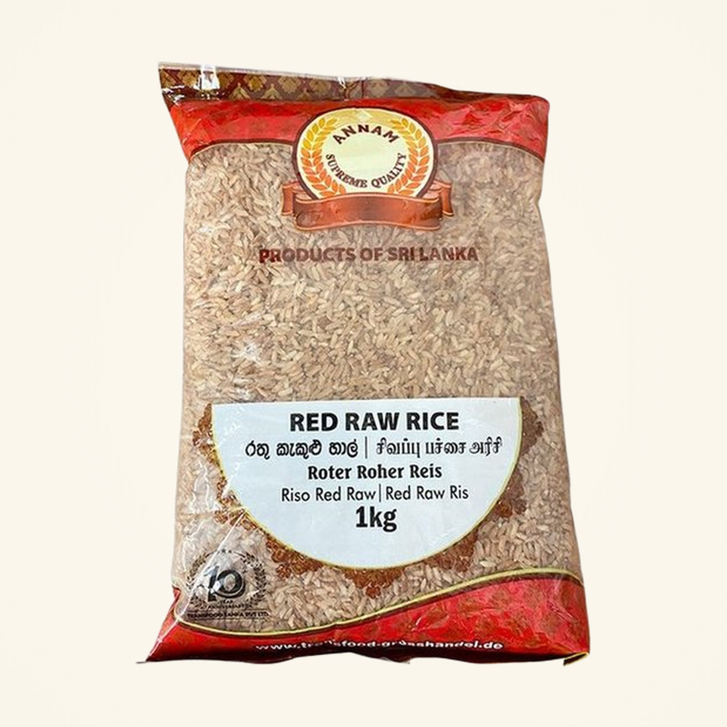 Annam Red Raw Rice 1kg