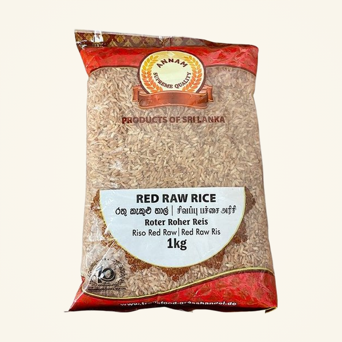 Annam Red Raw Rice 1kg