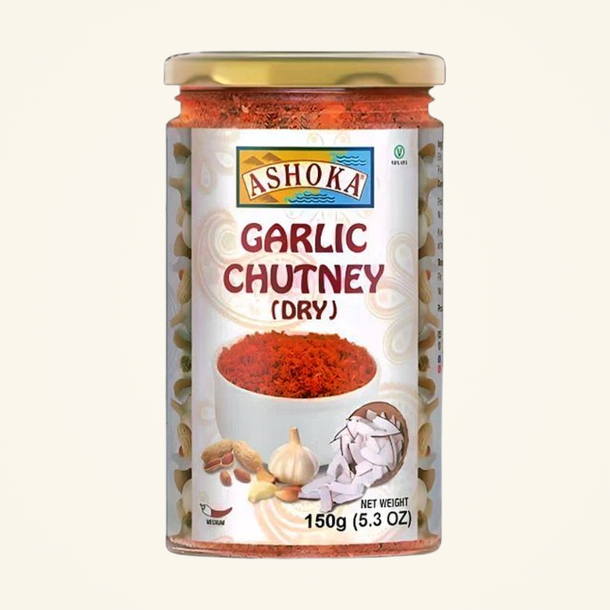 Ashoka Chutney Garlic Dry 150g
