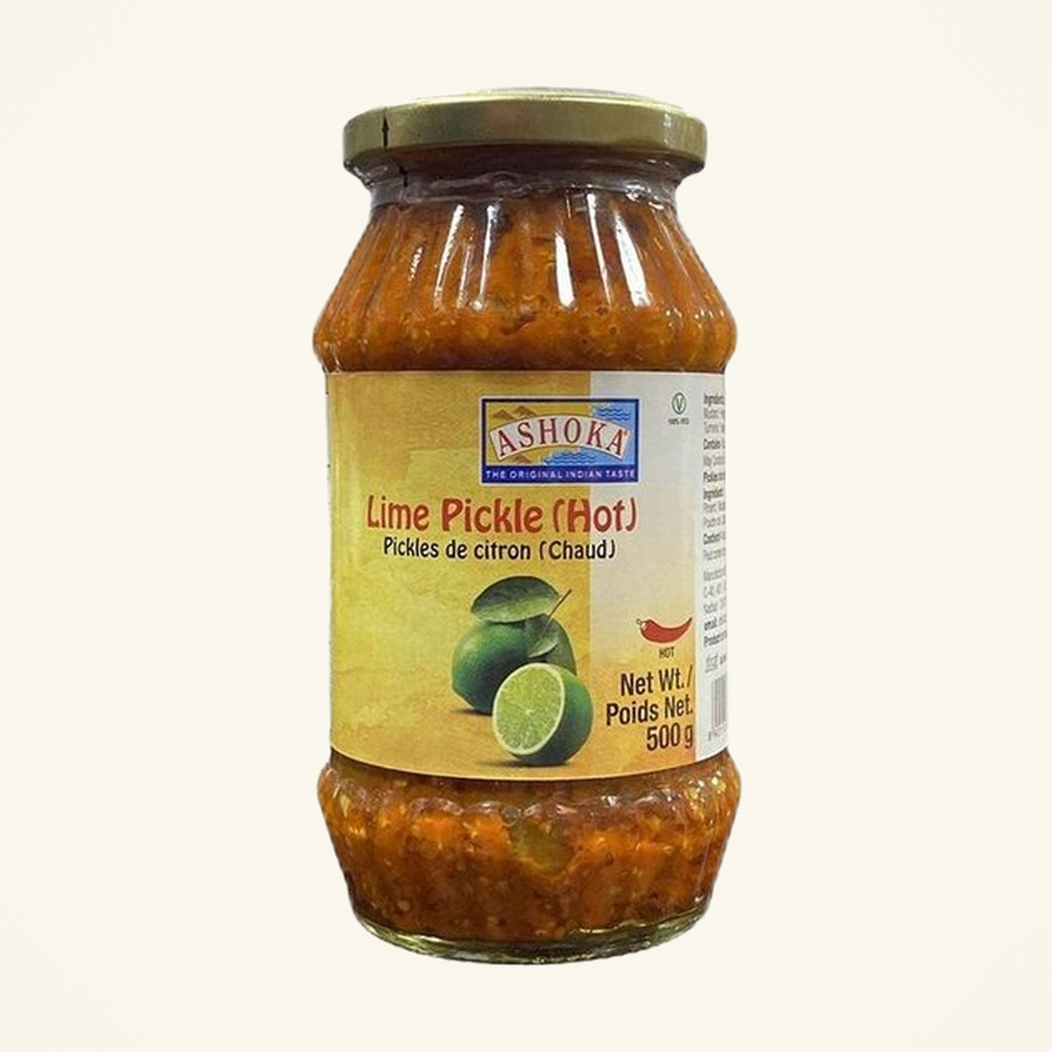 Ashoka Lime Pickle Hot 500g