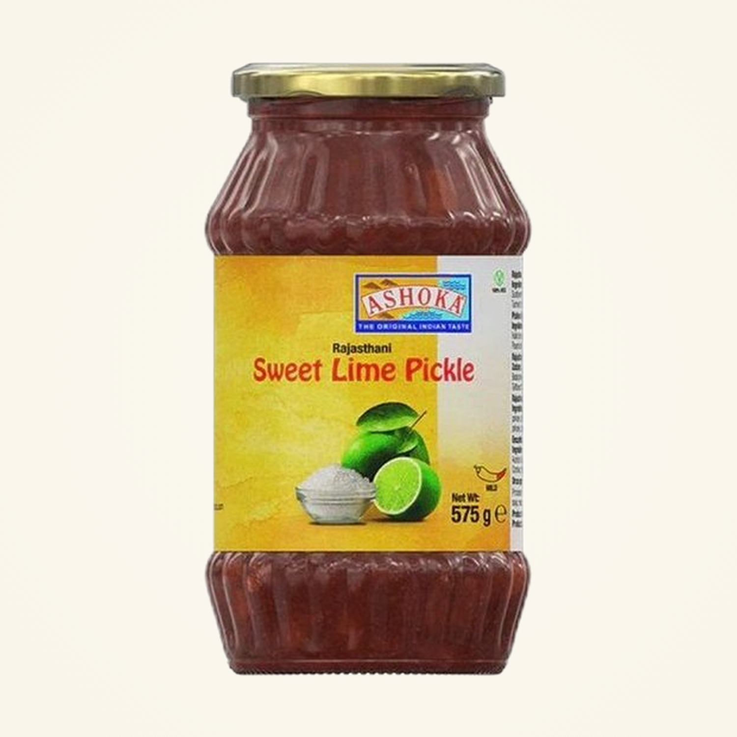 Ashoka Lime Pickle Sweet Rajasthani 575g