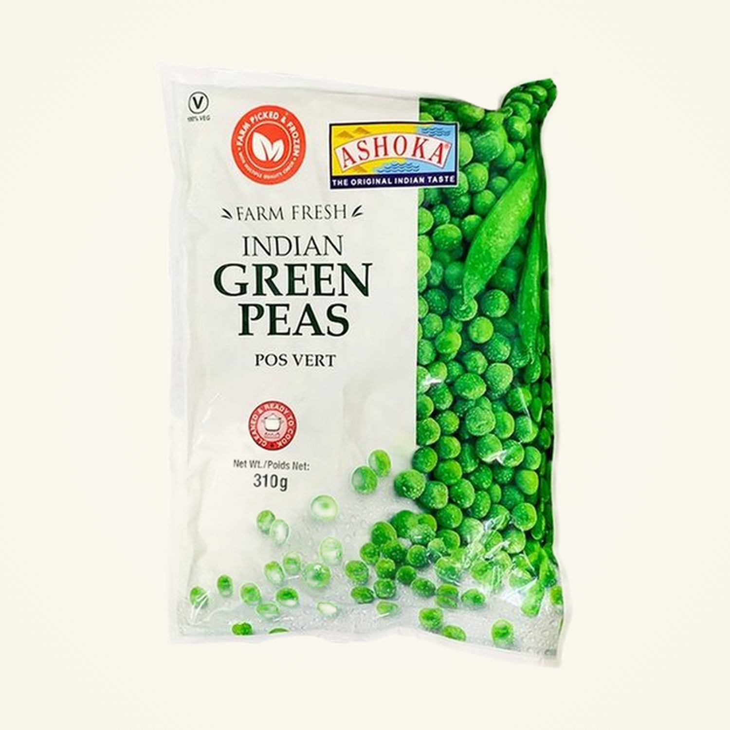 Ashoka Peas Green 310g