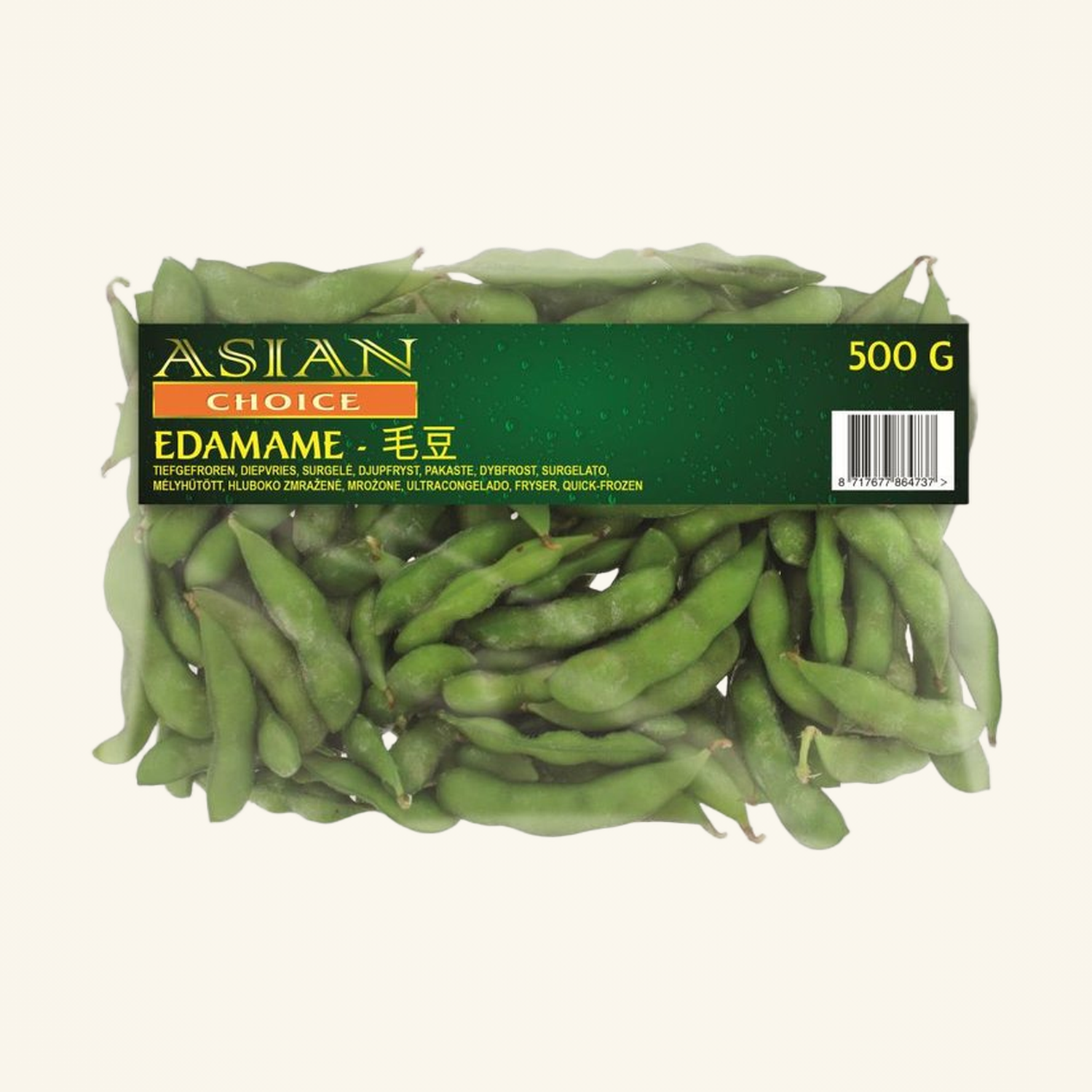 Asian Choice Soybean Edamame 500g