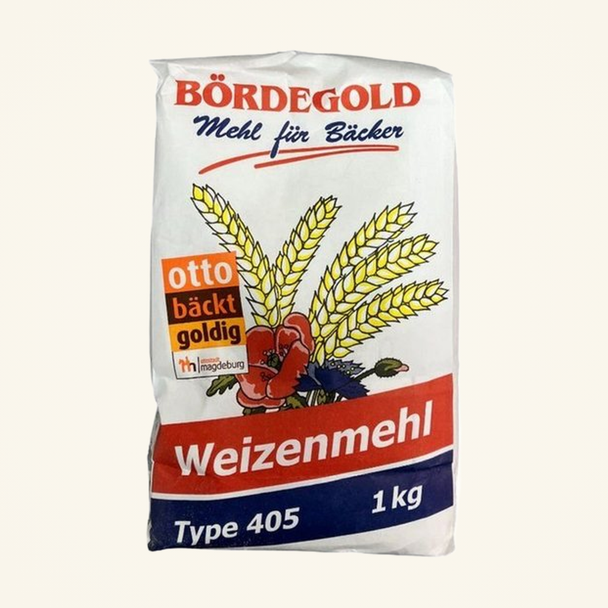 Bördegold Weizenmehl Typ 405 (Maida) 1kg
