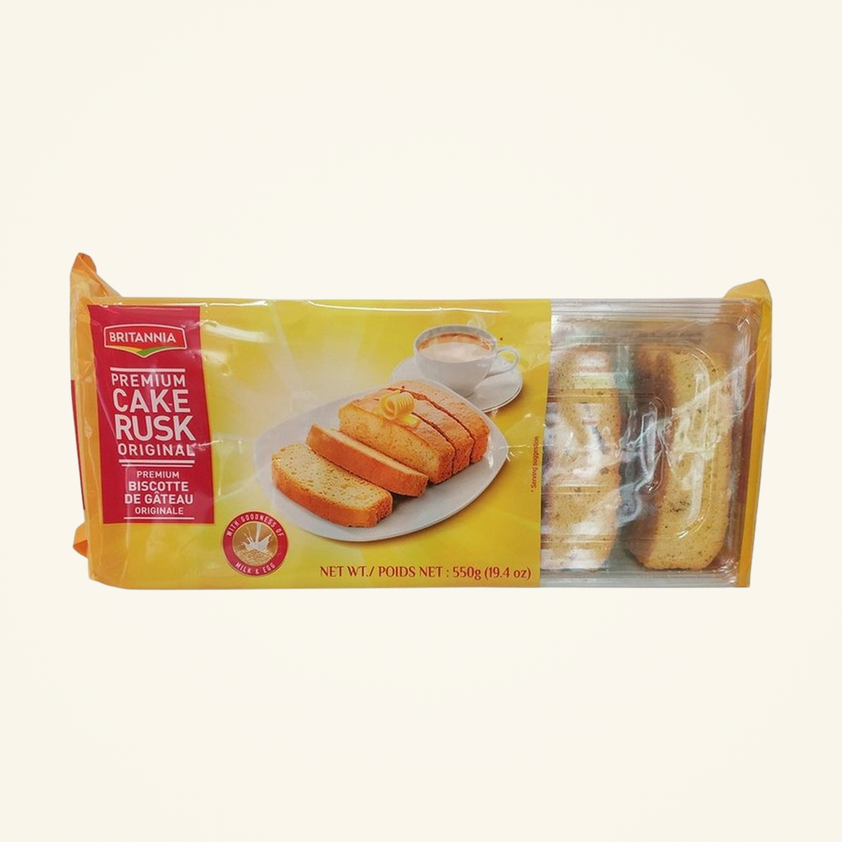 Britannia Cake Rusks 550g