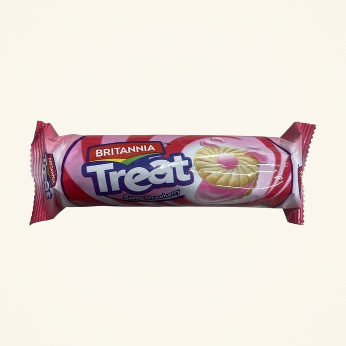 Britannia Cream Treat Strawberry 100g