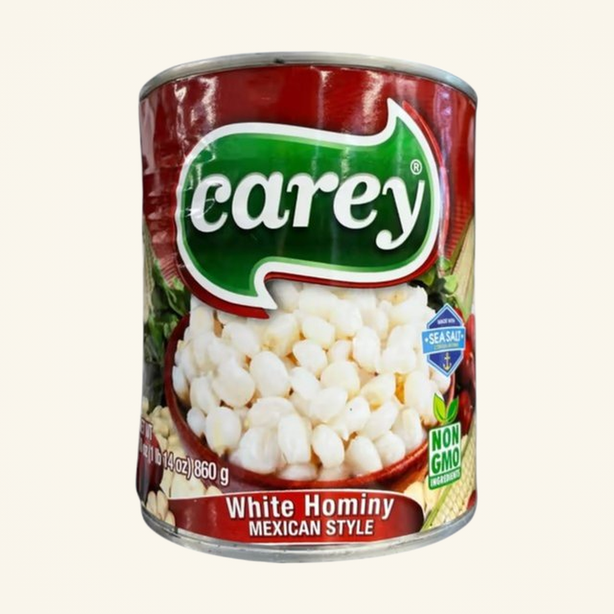 Carey Maiz Pozolero (White Hominy) 860g