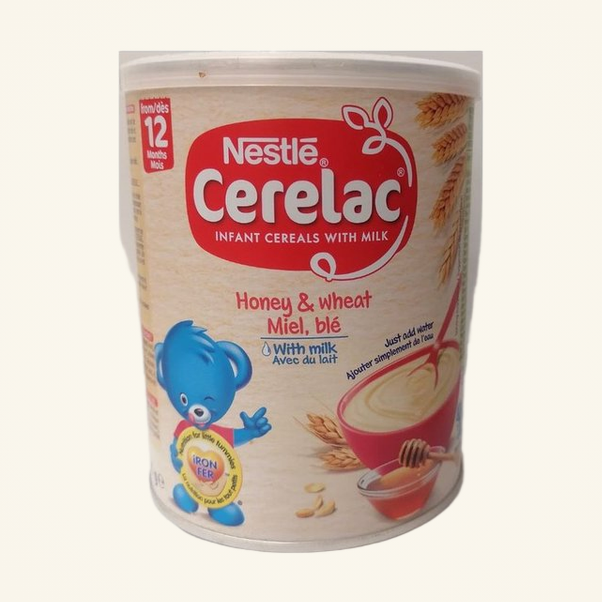 Cerelac Infant Cereal Honey & Wheat With Milk 400g
