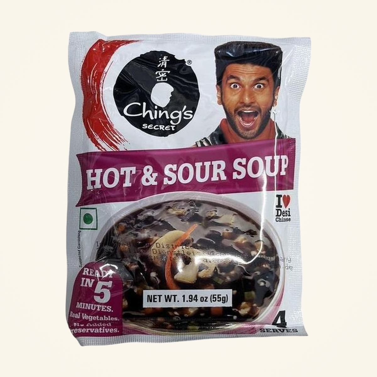 Chings Hot & Sour Soup 55g