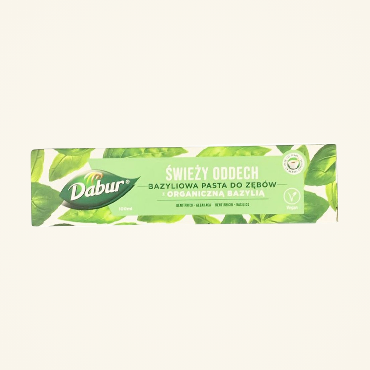 Dabur Organic Basil  Toothpaste 100 ml