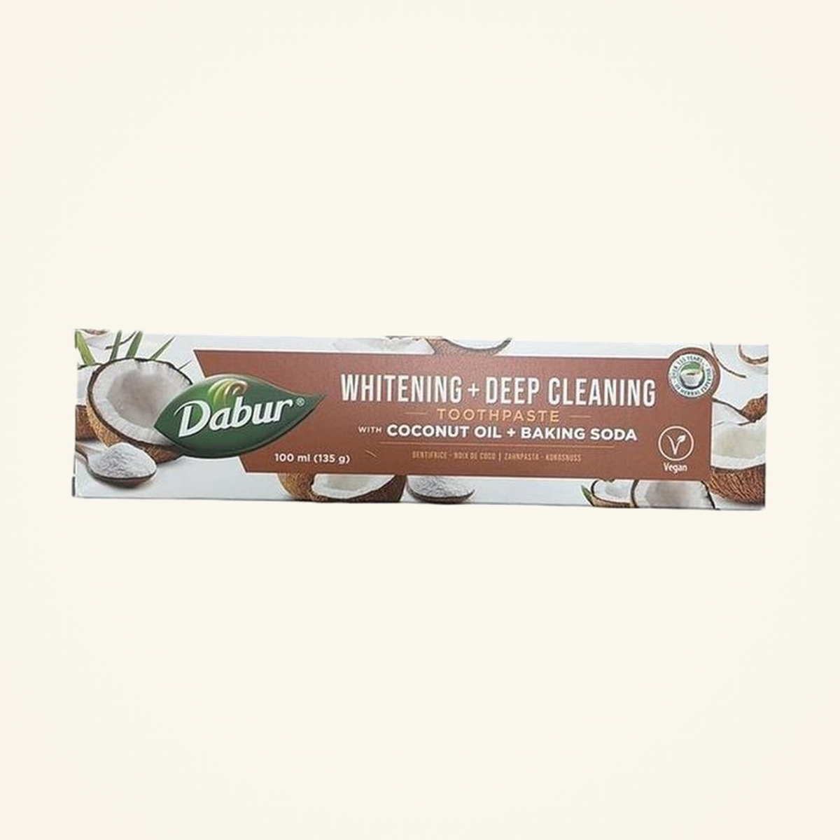 Dabur Whitening Coconut Oil  & Baking Soda Toothpaste 100ml