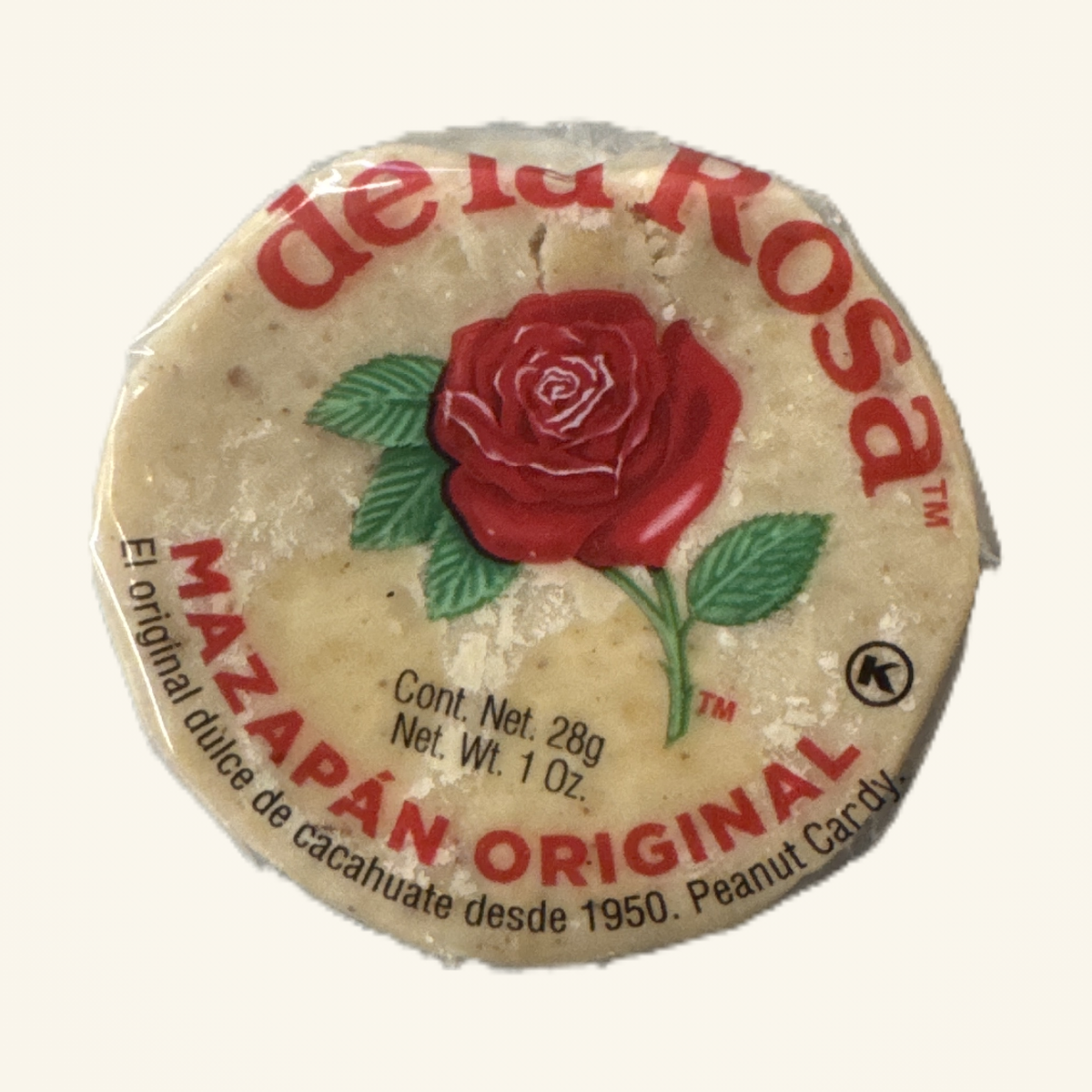 De La Rosa Mazapan (Peanut Candy) 28g