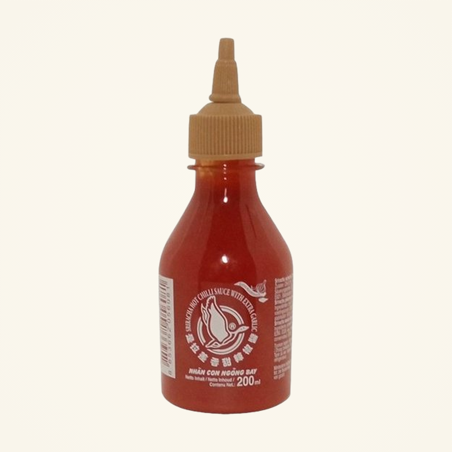 Flying Goose Chilisauce, Sriracha Knoblauch 200ml