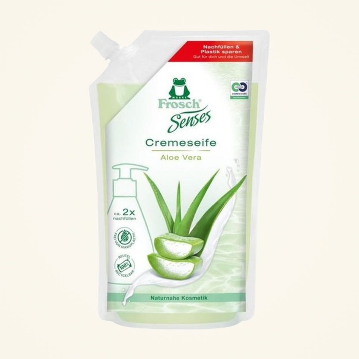 Frosch Senses Cremeseife Aloe Vera 500ml