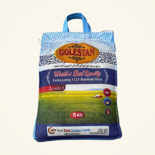 Golestan 1121 Steam Basmati Rice 5kg