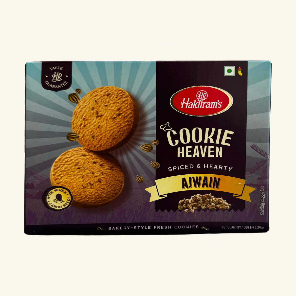 Haldiram's Cookies Ajwain 150g
