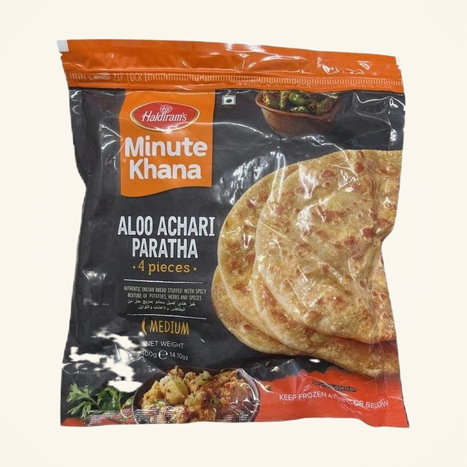 Haldiram's Aloo Achari Paratha 400g