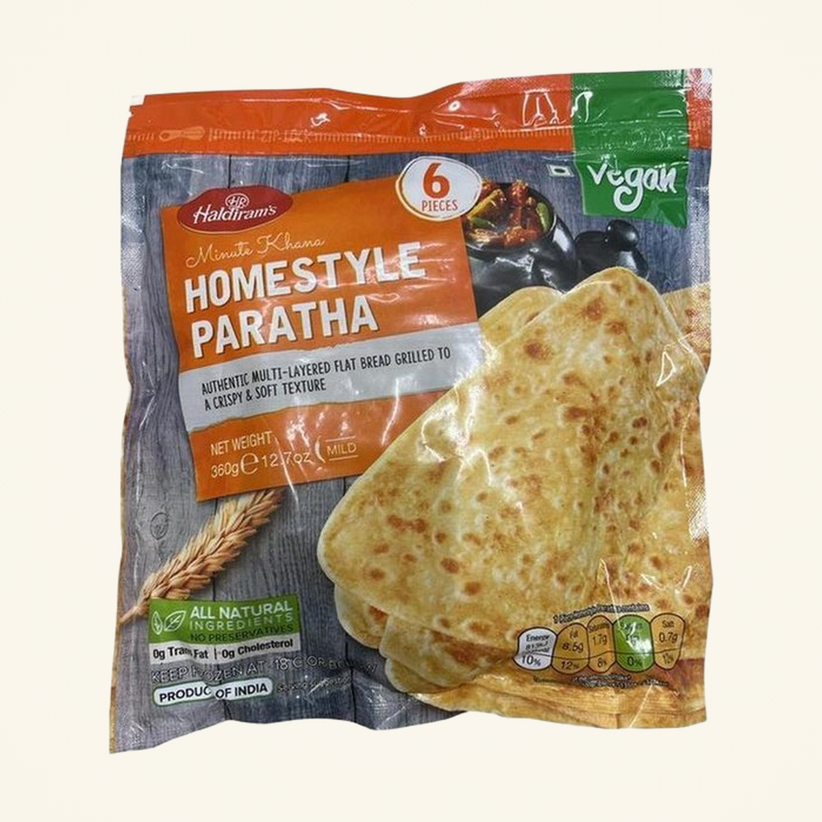 Haldiram's Home Style Paratha 360g