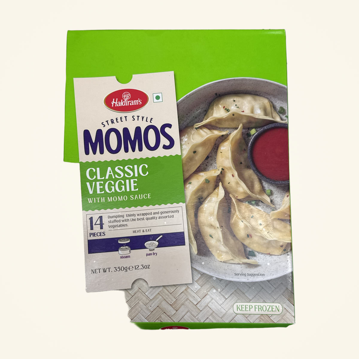 Haldiram's Momos Classic Veggie 350g