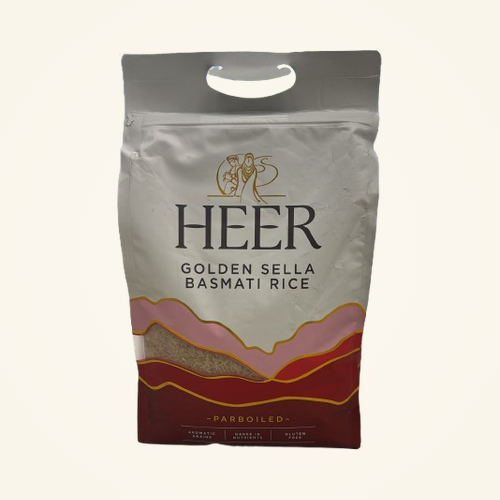 Heer Golden Sella Basmati Rice 5kg