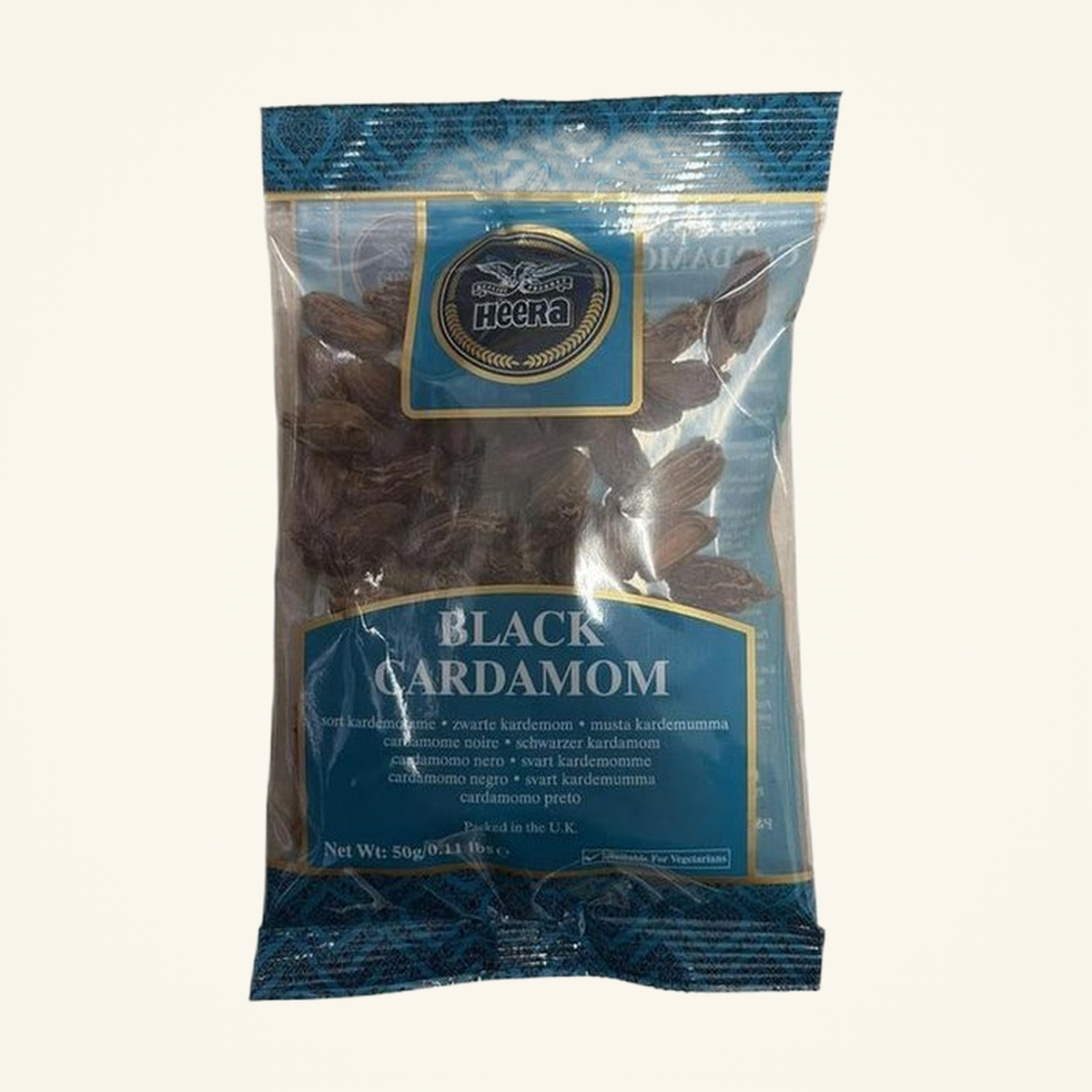 Heera Cardamom Black 50g