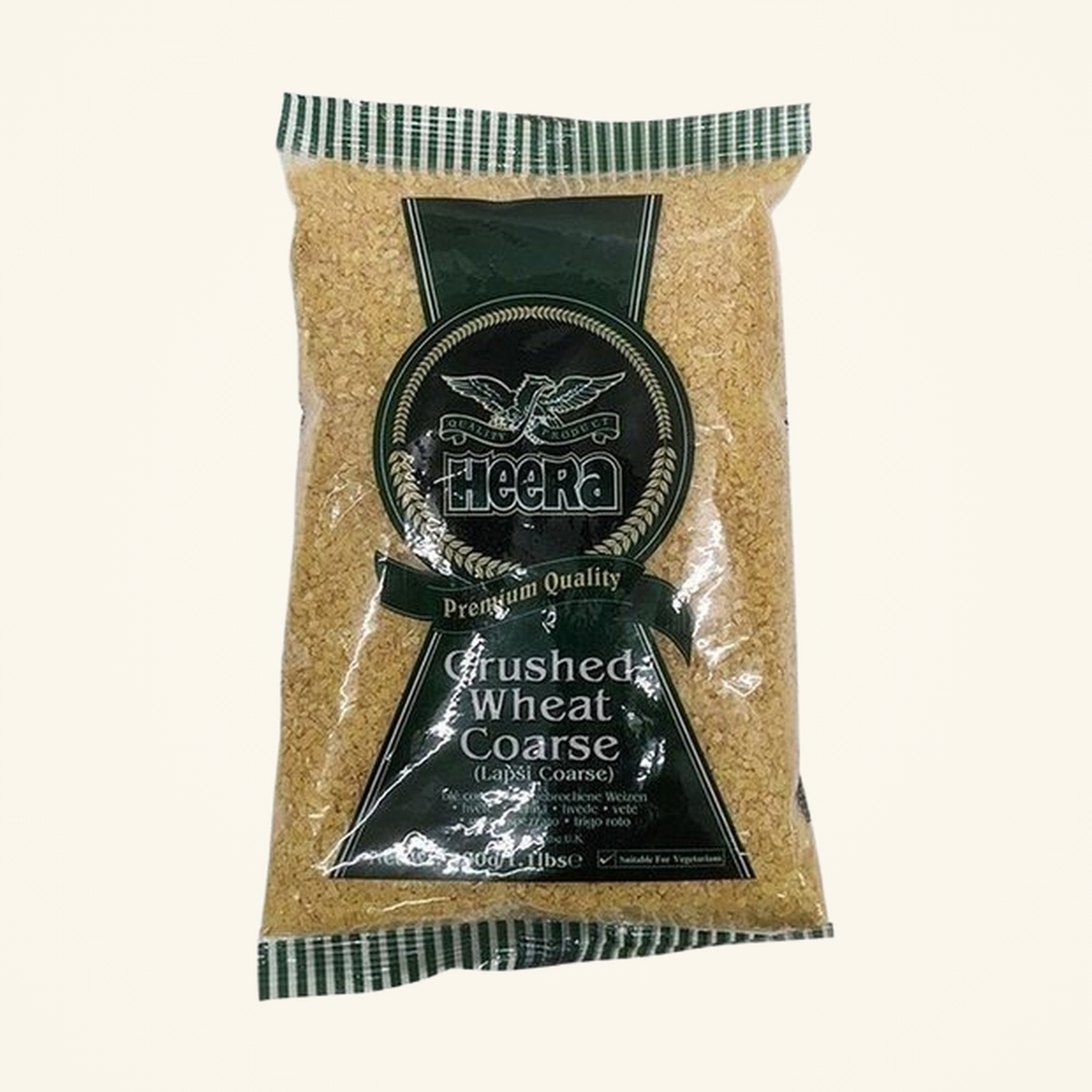 Heera Lapsi Coarse Broken Wheat Dalya 500g