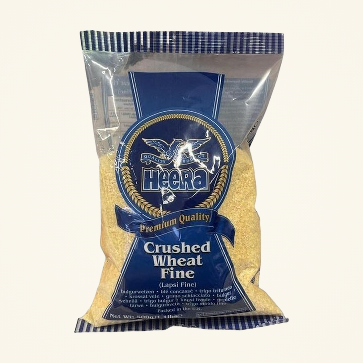 Heera Lapsi Fine Broken Wheat Dalya 500g