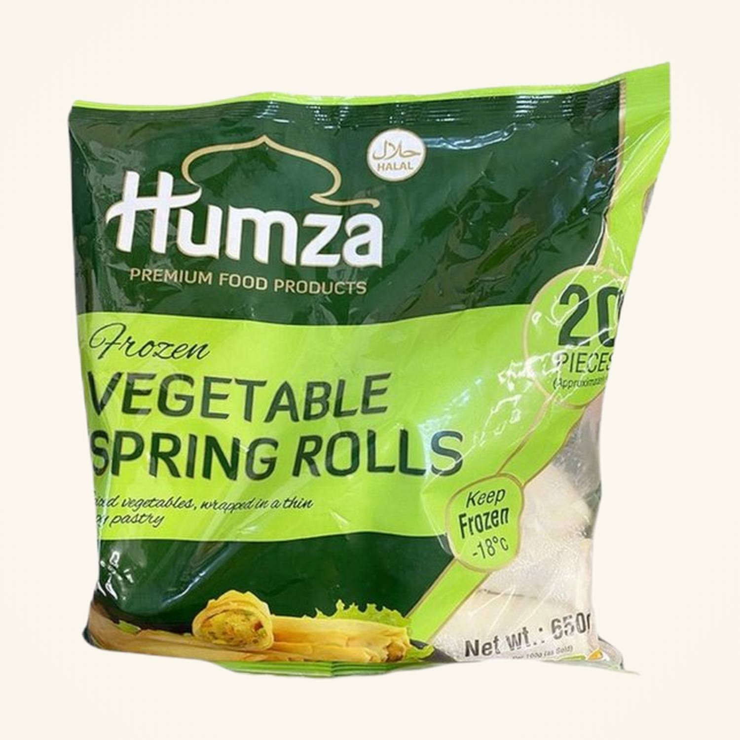 Humza Spring Roll Vegetables 20pcs 650g
