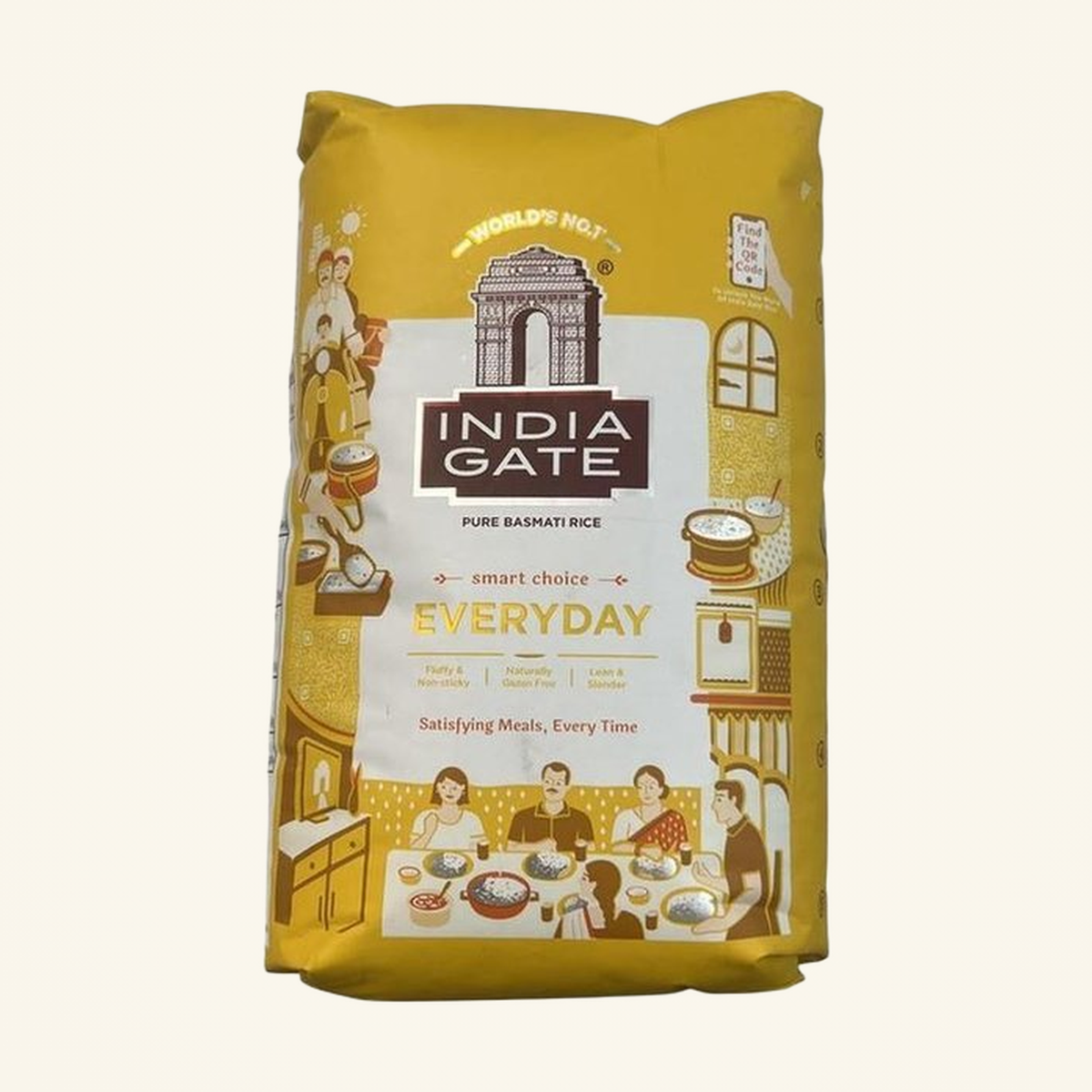 India Gate Everyday Basmati Rice 1kg