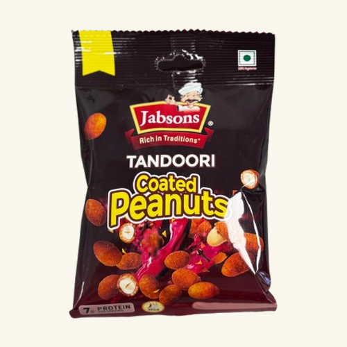 Jabsons Namkeen Tandoori Coated Peanut 60g