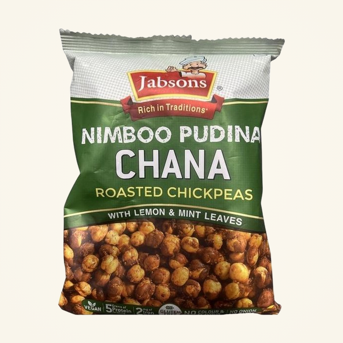 Jabsons Roasted Chana Nimboo Pudina 150g