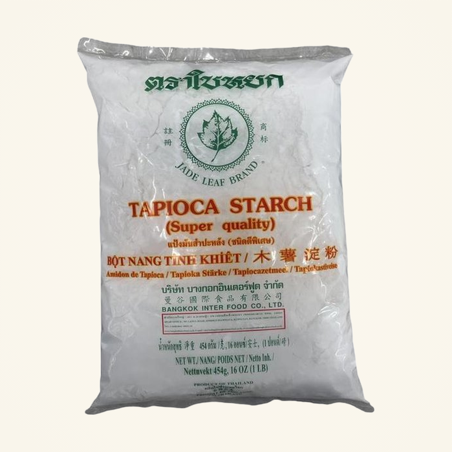Jade Leaf Brand Tapioca Starch 454g