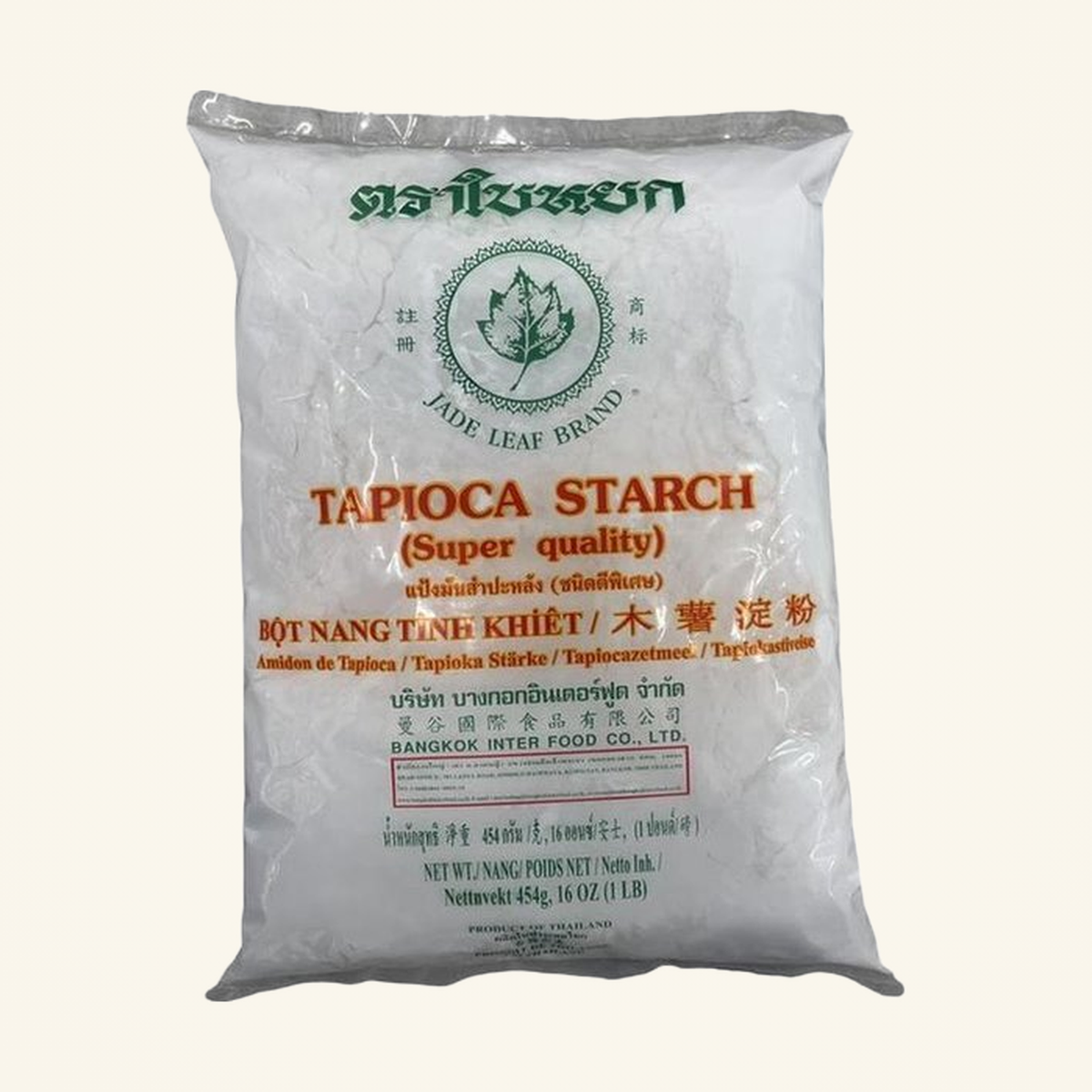 Jade Leaf Brand Tapioca Starch 454g