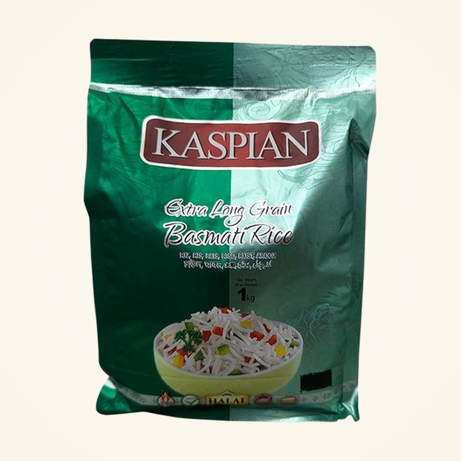 Kaspian Extra Long Basmati Rice 5kg