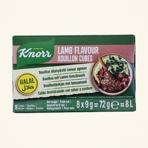 Knorr Bouillon Cubes Lamb 72g