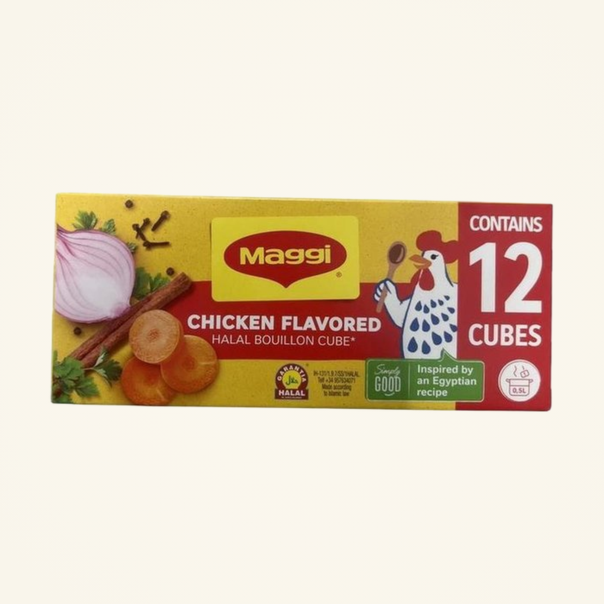 Maggi Bouillon Cubes Chicken Halal 108g