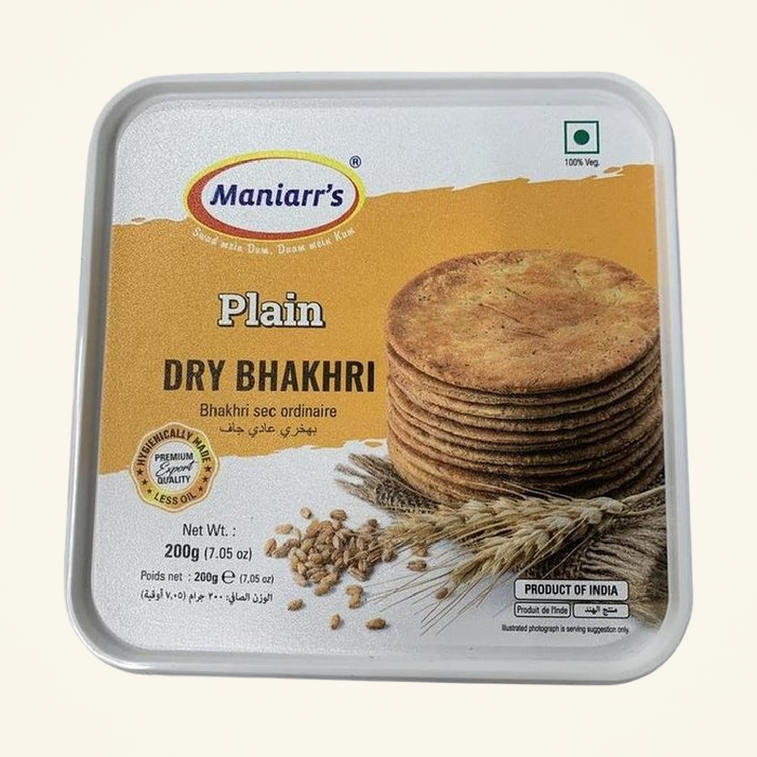 Maniarr's Maniar Bhakri Plain 200g