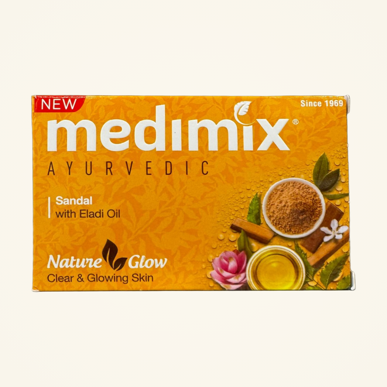 Medimix Orange Yellow Sandal Soap 125g
