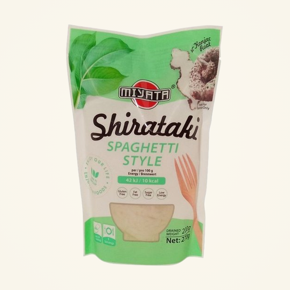 Miyata Shirataki Konjac Flour Noodles Spaghetti Style 270g