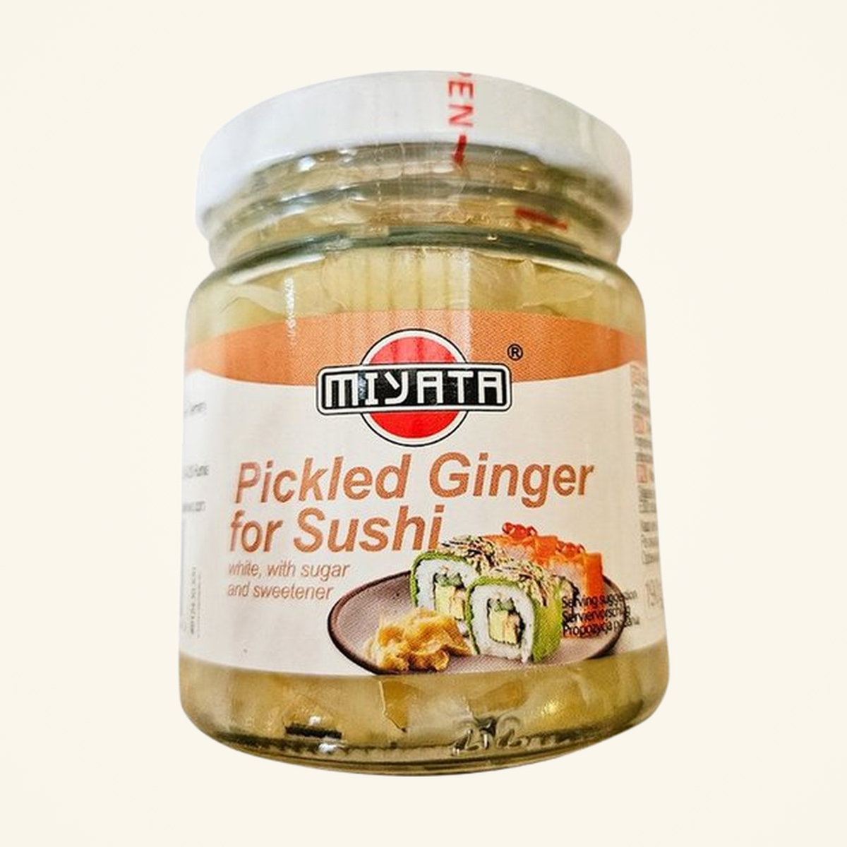 Miyata Sushi Ginger White 190g
